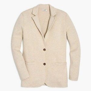 NWT J.Crew Sweater Blazer
